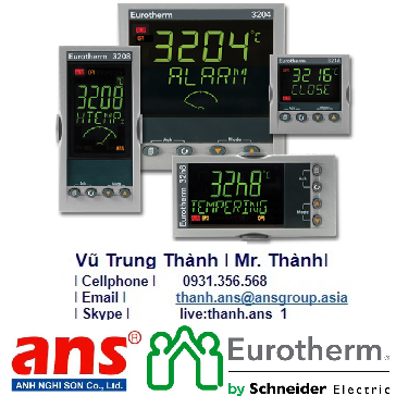 Bộ điều khiển nhiệt độ Ero electronic  Vietnam, Eurotherm Vietnam dòng 3200